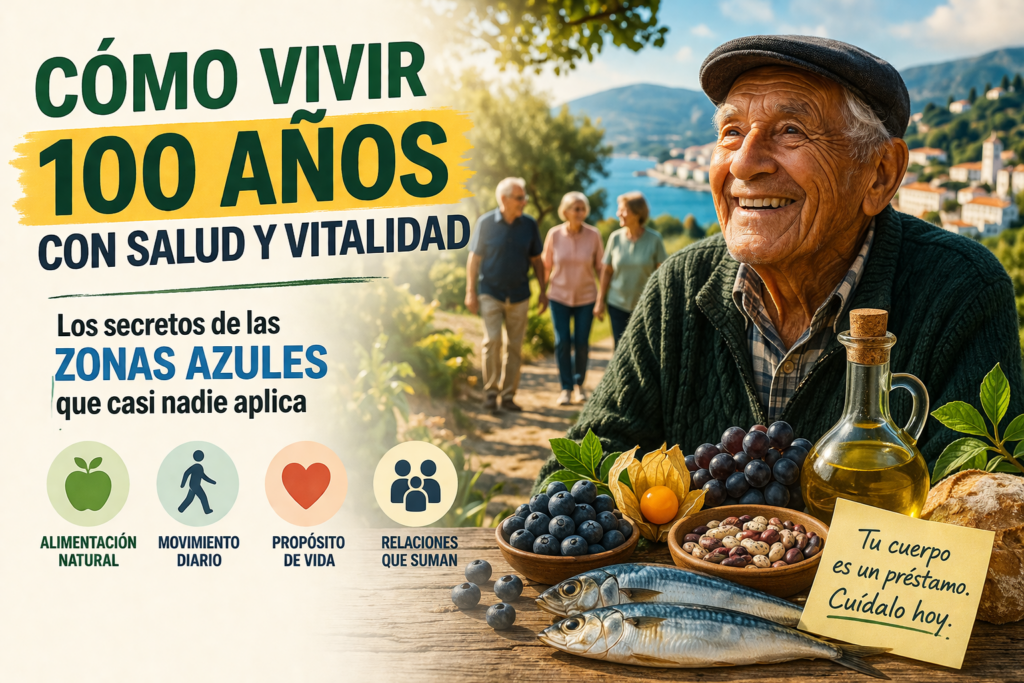 El secreto para vivir 100 años con vitalidad (no es la genética)